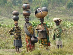 Women of the Batwa Pygmies