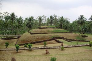Punden berundak, traditional megalithic monument of Indonesia