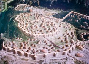 Chalcolithic town of Los Millares, Spain