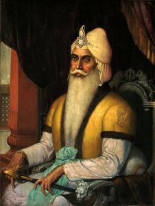 Maharaja Ranjit Singh, [date], ruler of the Sikh Empire