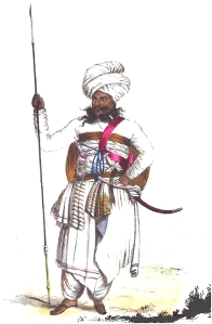 Jadeja Chief in Kutch attire, 1838