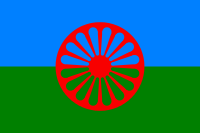 The Gypsy flag features, appropriately, a wheel
